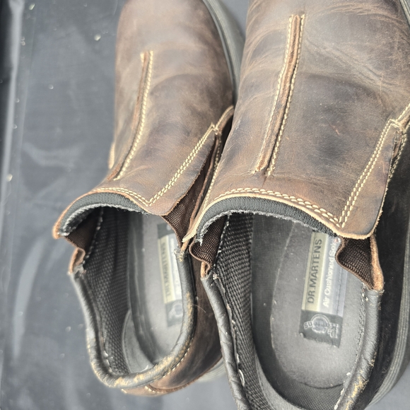 Dr. Martens Brown‎ Loafers Slip-Ons with Elastic Panels main image 5